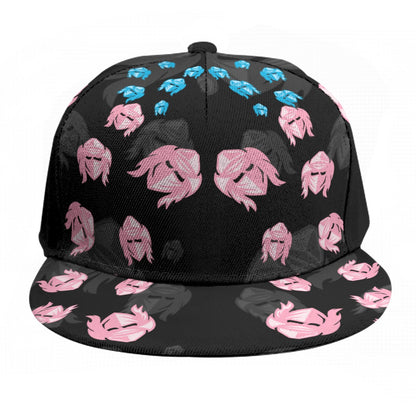 Rowdy Ruckers Flat Brim Baseball Cap - Stylish Rugby Headwear