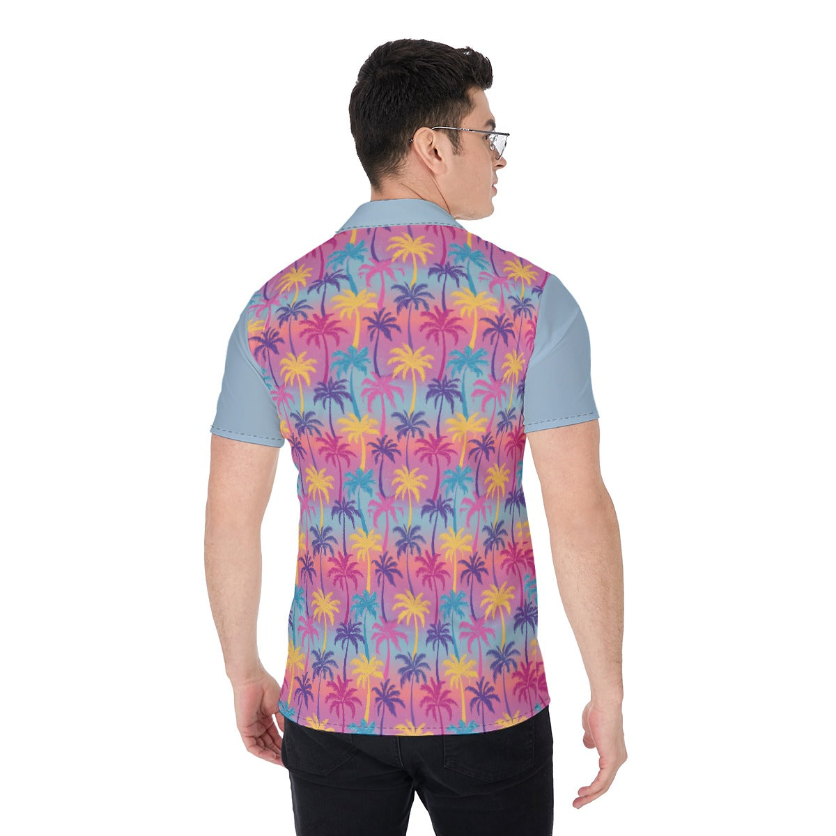 Grey Short Sleeve Button up - Click to view more designs