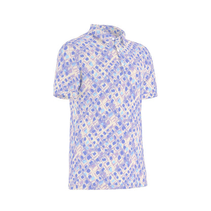 Cubist Charm Stretch Polo Shirt
