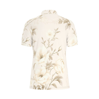 Classic Bloom Statement Stretch Polo Shirt