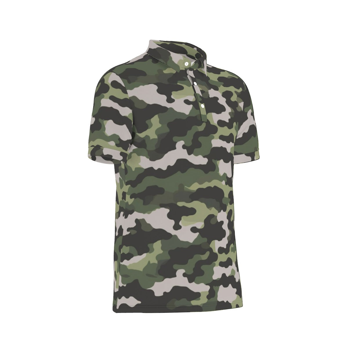 Dressed-up Camo Stretch Polo Shirt