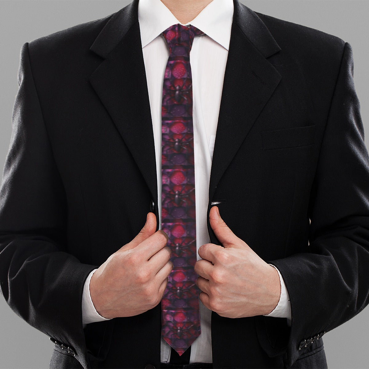 Halloween Spider Tie