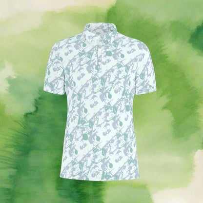 Desert Bloom Stretch Polo Shirt