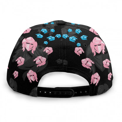 Rowdy Ruckers Flat Brim Baseball Cap - Stylish Rugby Headwear