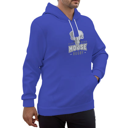 Flathead Moose Rugby Eco-friendly Unisex Pullover Hoodie