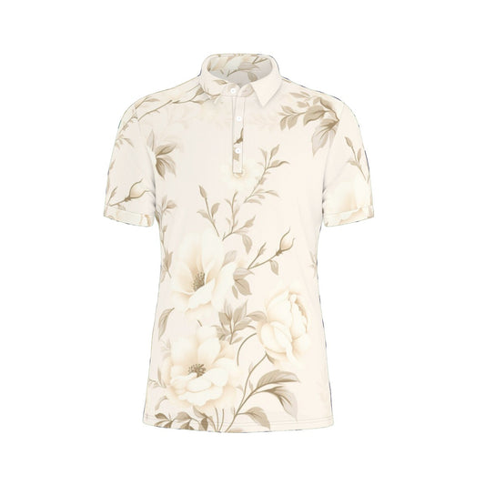 Classic Bloom Statement Stretch Polo Shirt