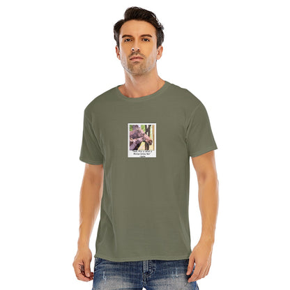 This is what a Moose looks like - Unisex O-neck Short Sleeve T-shirt | 180GSM Cotton (DTF)