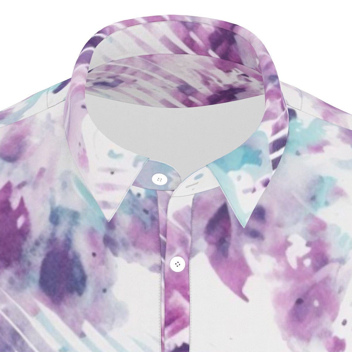 Modern Artistry Tie-Dye Stretch Polo Shirt