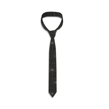 Halloween Spider Web Tie