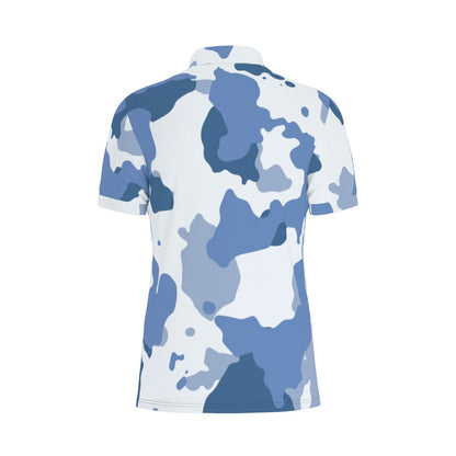 Marine Stealth Camo Stretch Polo Shirt
