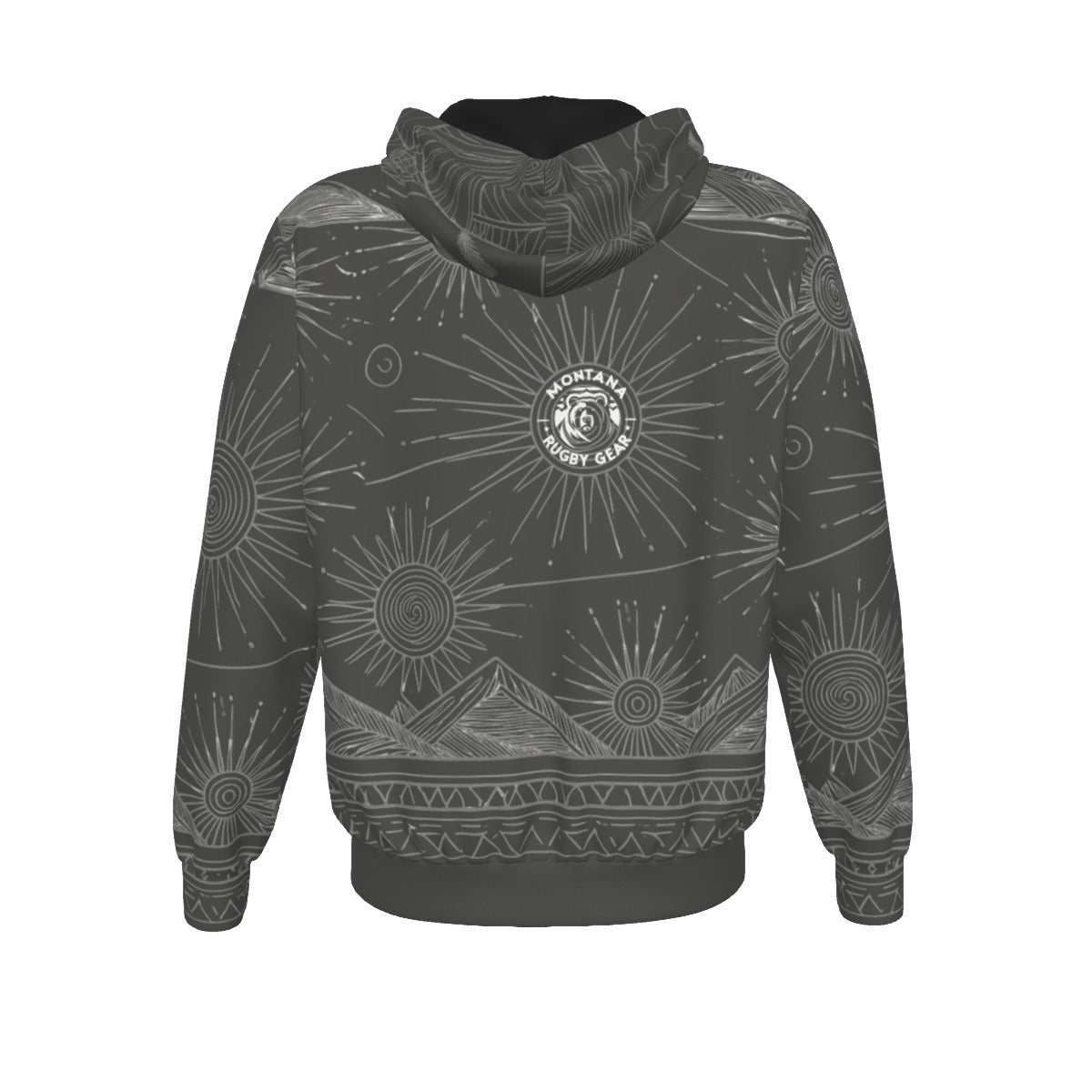 MRG Montana tribal Men's Pullover Hoodie | Interlock