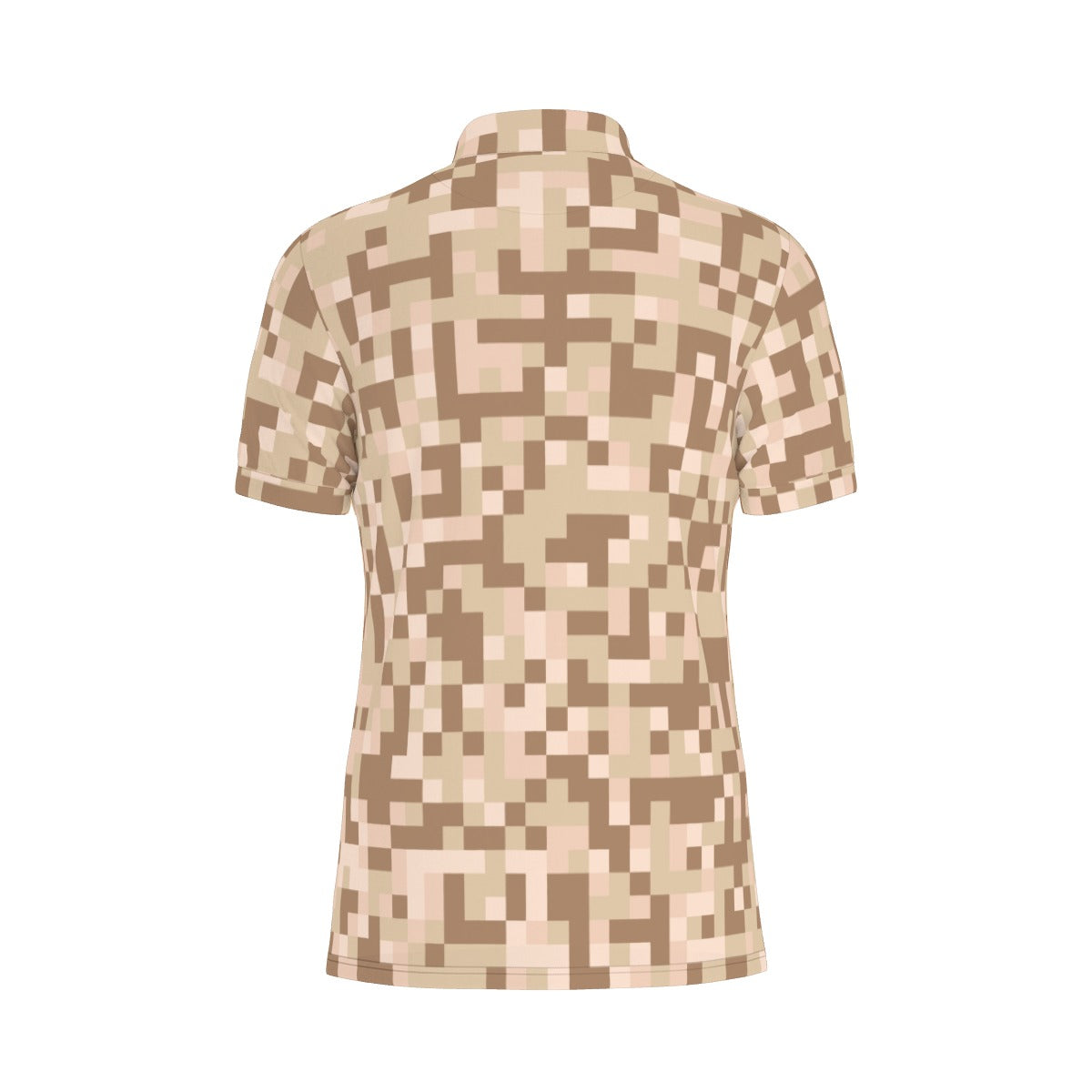 Desert Digital Camo Stretch Polo Shirt