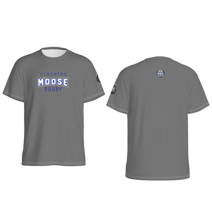 Flathead Moose Men's O-Neck Sports T-Shirt