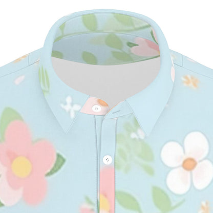 Springtime Serenade Stretch Polo Shirt