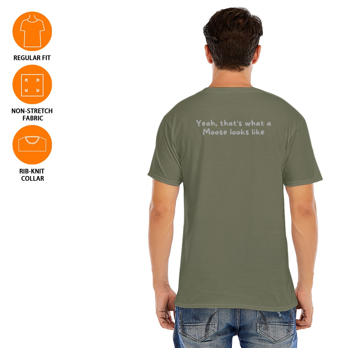 Unisex O-neck Short Sleeve T-shirt | 180GSM Cotton (DTF)