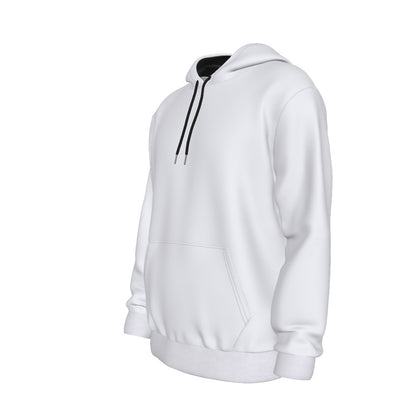 White Men's Pullover Hoodie