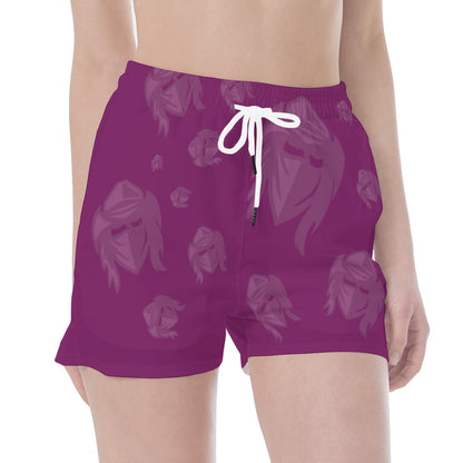 Rowdy Ruckers Women's Wide Waistband Sport Shorts