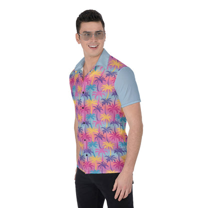 Grey Short Sleeve Button up - Click to view more designs