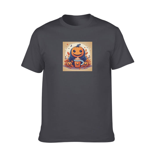 Customizable Halloween Men's O-neck Short Sleeve T-Shirt | 180GSM Cotton