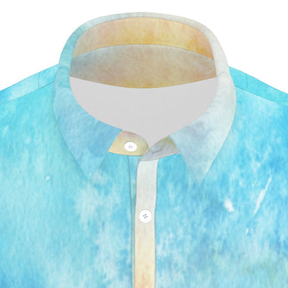 Aquarelle Sunrise Stretch Polo Shirt