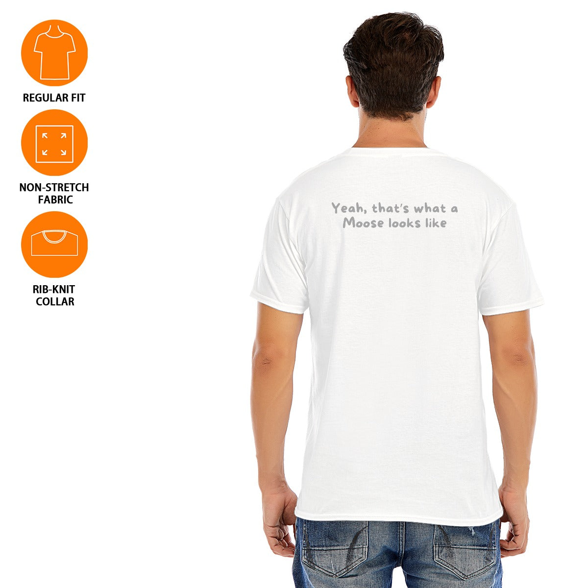 Unisex O-neck Short Sleeve T-shirt | 180GSM Cotton (DTF)