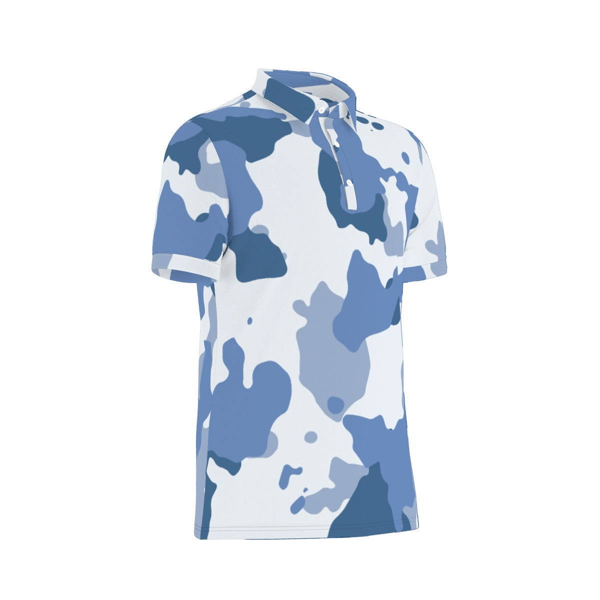 Marine Stealth Camo Stretch Polo Shirt
