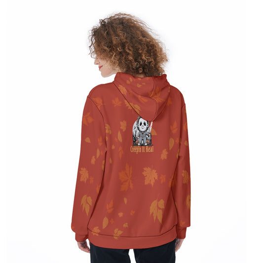 Creepin It Real Halloween Women's Pullover Hoodie