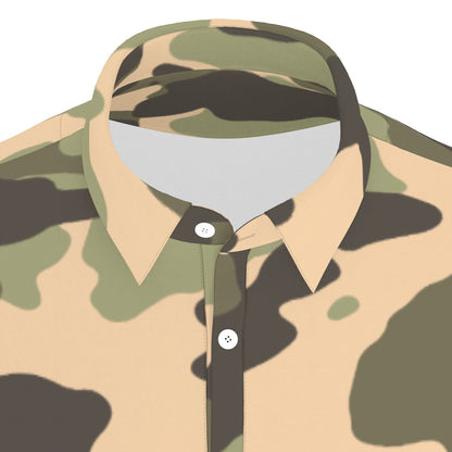 Old School Camo Stretch Polo Shirt