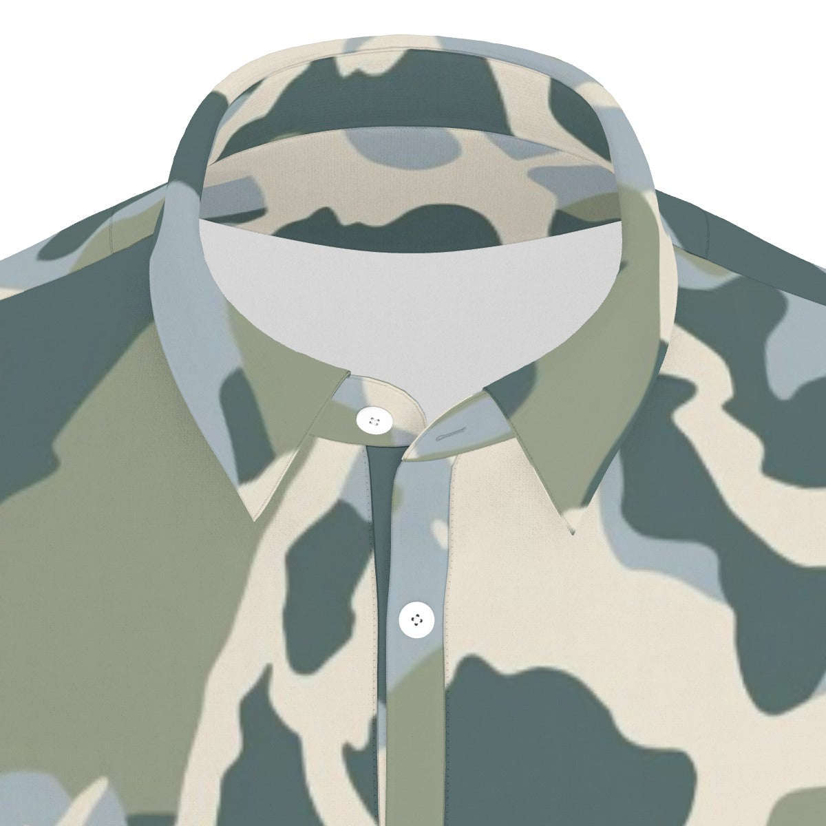 Summer Forest Camo Stretch Polo Shirt
