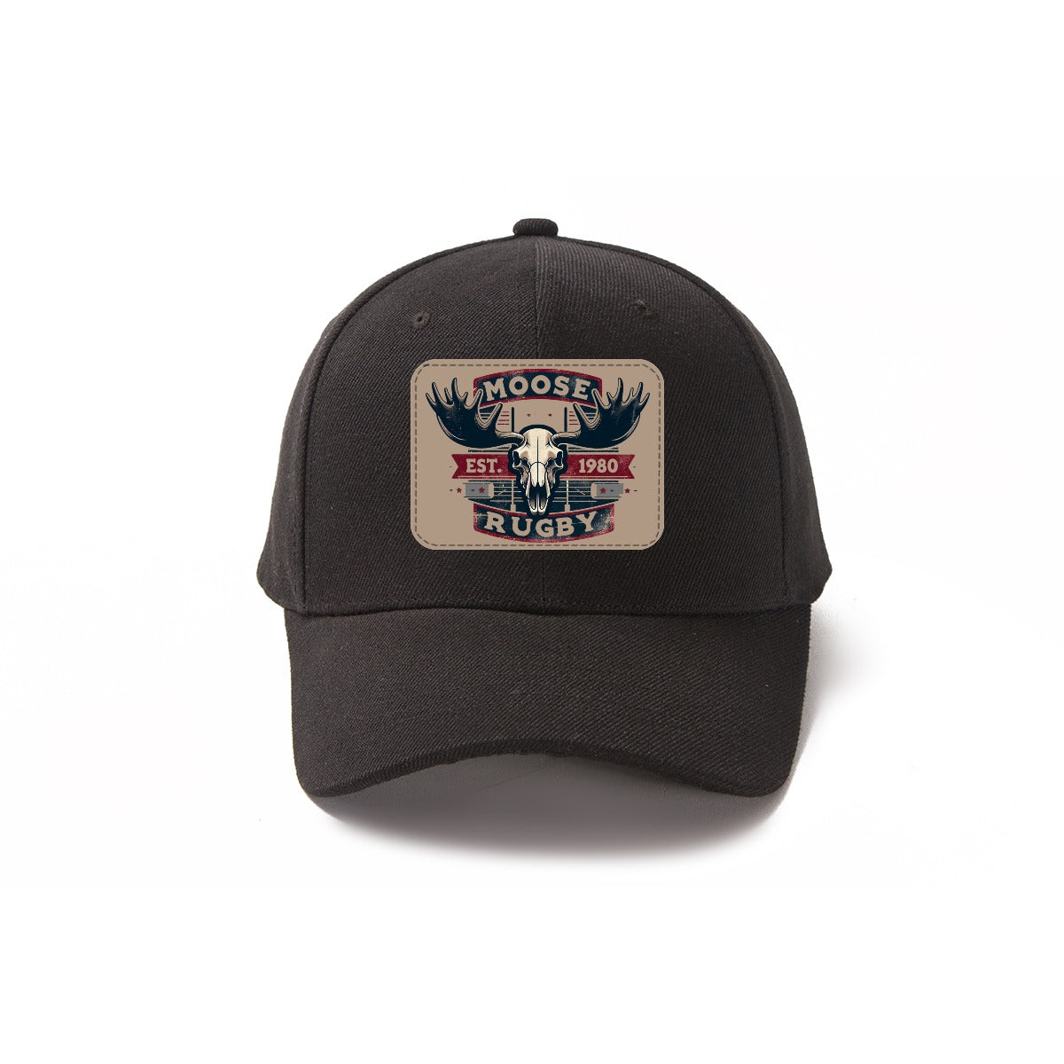 Vintage Moose Rugby Baseball Cap - Stylish Rugby Headwear
