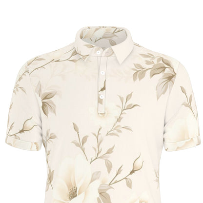 Classic Bloom Statement Stretch Polo Shirt