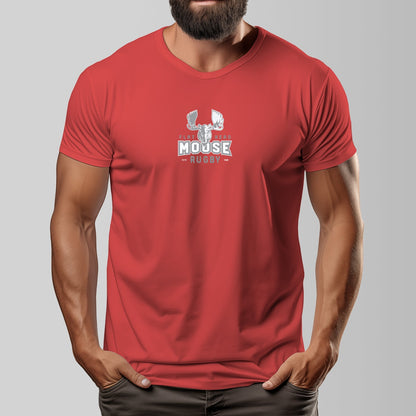 Vintage Moose Rugby Unisex O-neck Short Sleeve T-shirt | 180GSM Cotton