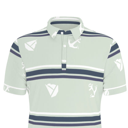 Anchors Up Stretch Polo Shirt