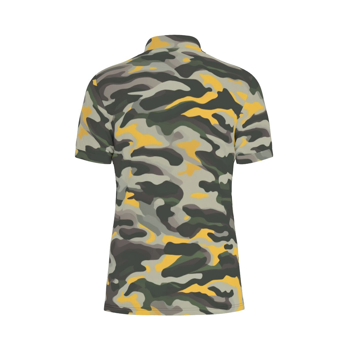 Urban Jungle Camo Stretch Polo Shirt