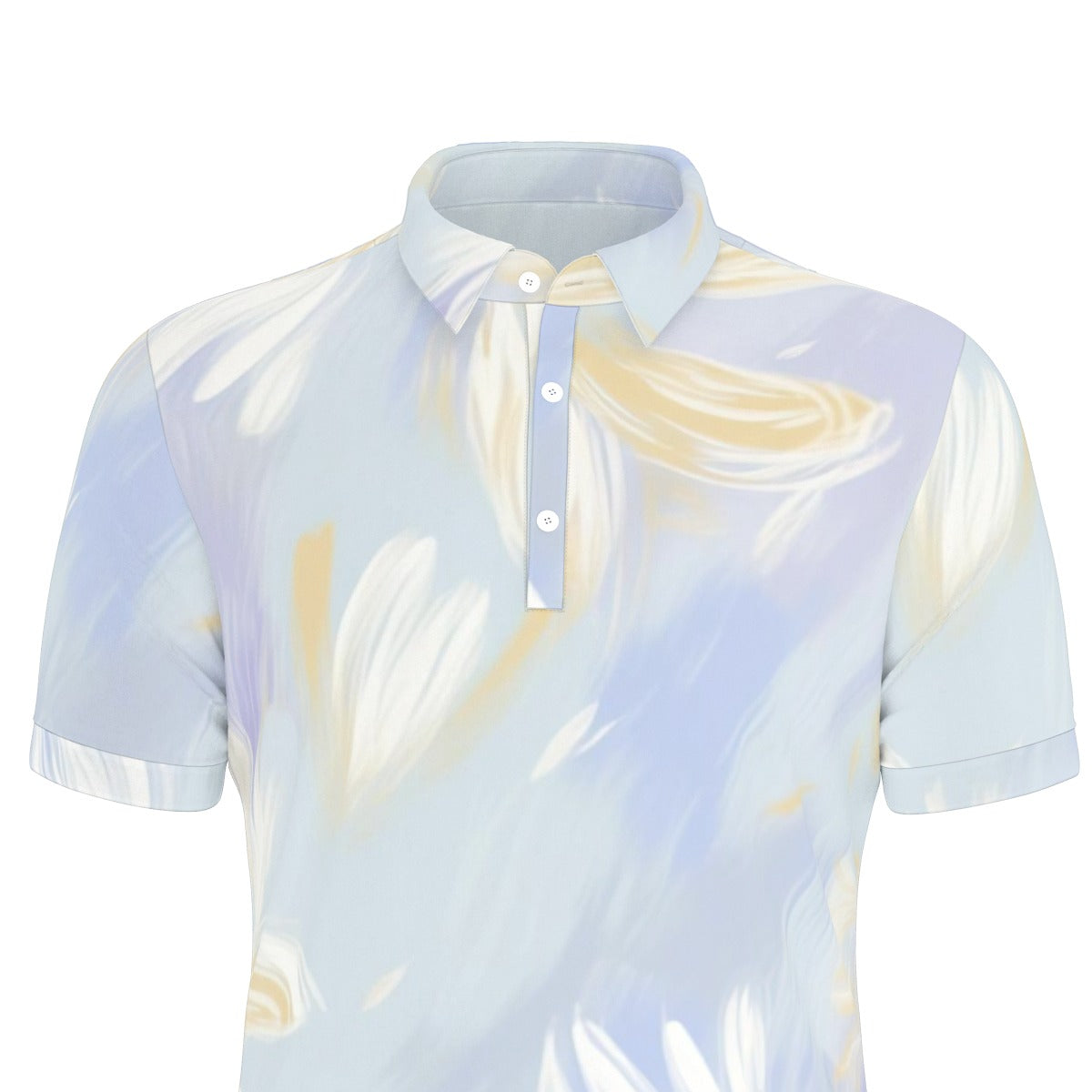 Elegant Brunch Affair Stretch Polo Shirt