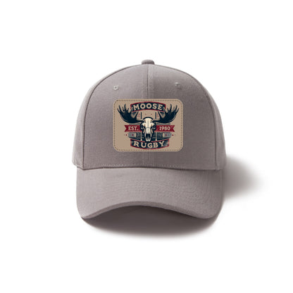 Vintage Moose Rugby Baseball Cap - Stylish Rugby Headwear