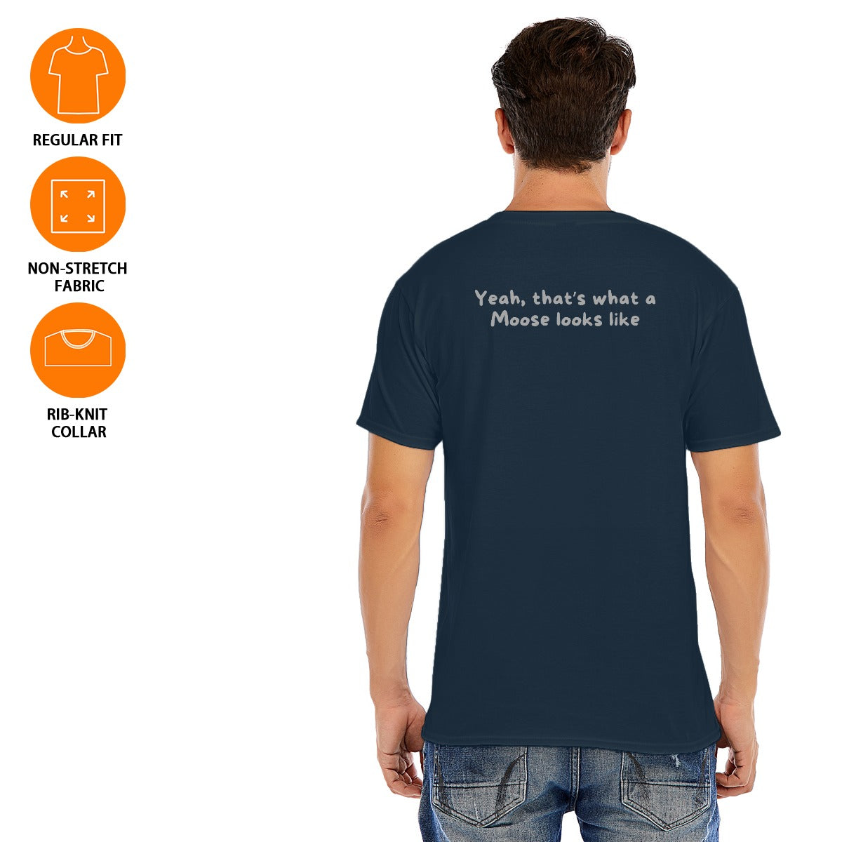 Unisex O-neck Short Sleeve T-shirt | 180GSM Cotton (DTF)