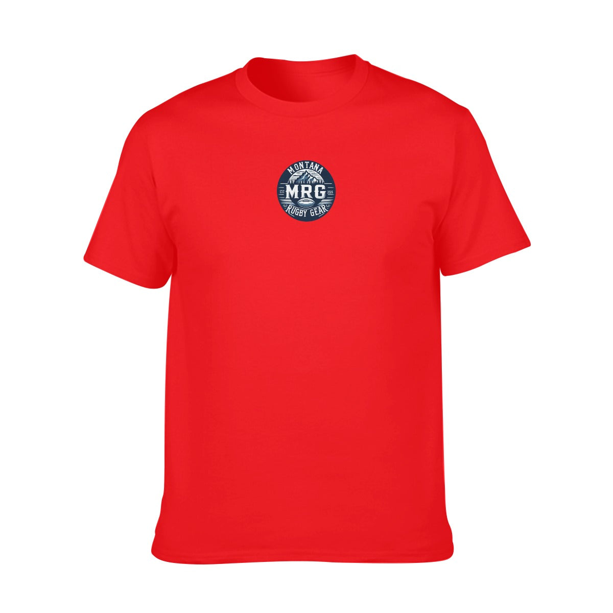Men's O-neck Short Sleeve T-Shirt | 180GSM Cotton (DTF)
