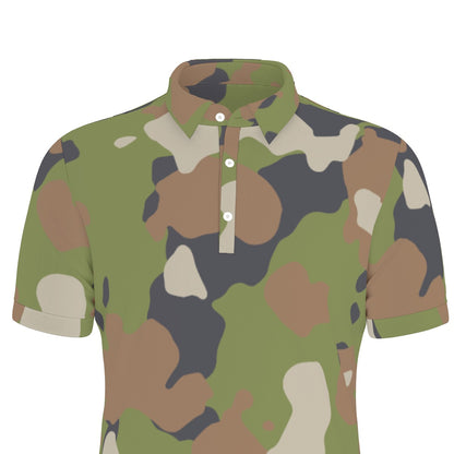 Camo Time Stretch Polo Shirt
