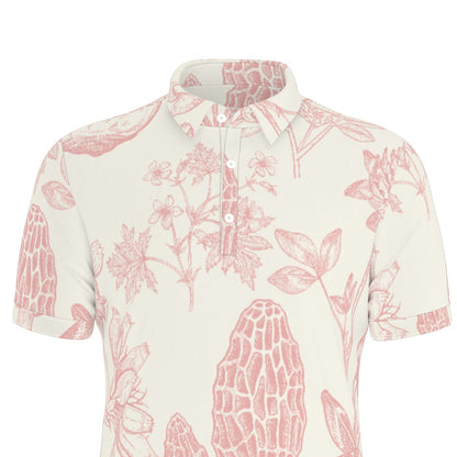 Flora & Fungi Stretch Polo Shirt