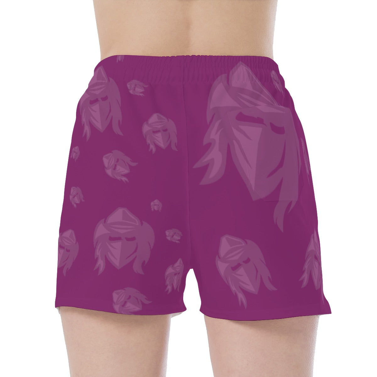 Rowdy Ruckers Women's Wide Waistband Sport Shorts