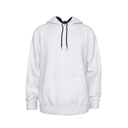 White Men's Pullover Hoodie