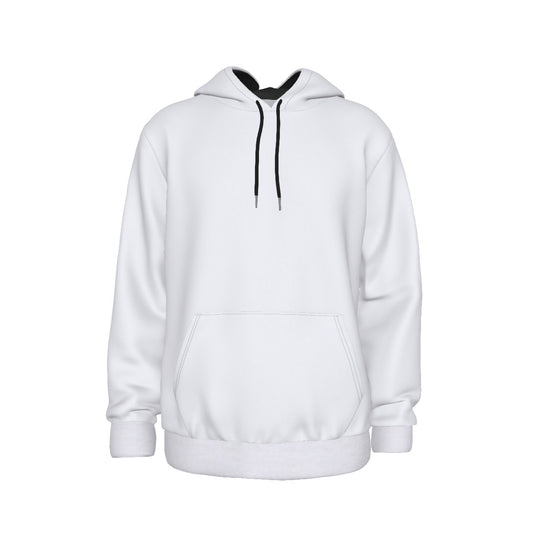 White Men's Pullover Hoodie