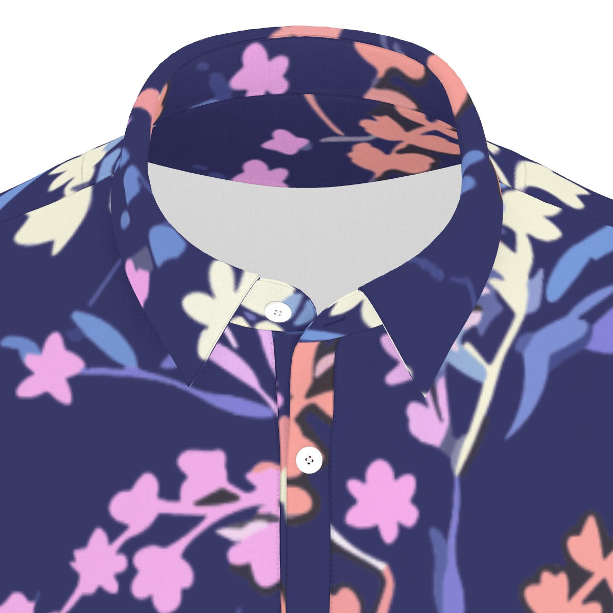 Sapphire Meadow Stretch Polo Shirt