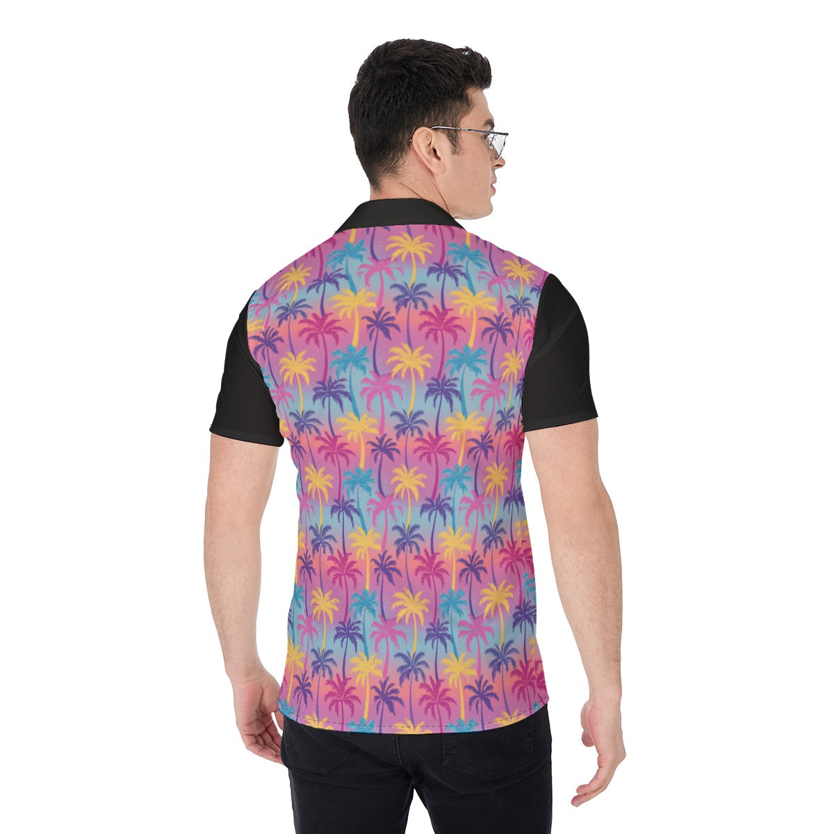 Men's short Sleeve Button Up Shirt - Click to view more designs