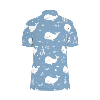 Whale of a Shot Stretch Polo Shirt
