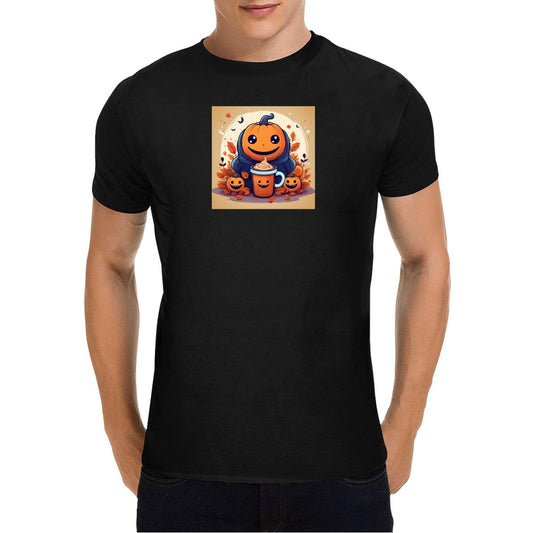 Customizable Halloween Men's T-Shirt |Cotton