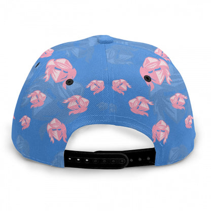 Rowdy Ruckers Flat Brim Baseball Cap - Stylish Rugby Headwear