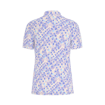 Cubist Charm Stretch Polo Shirt