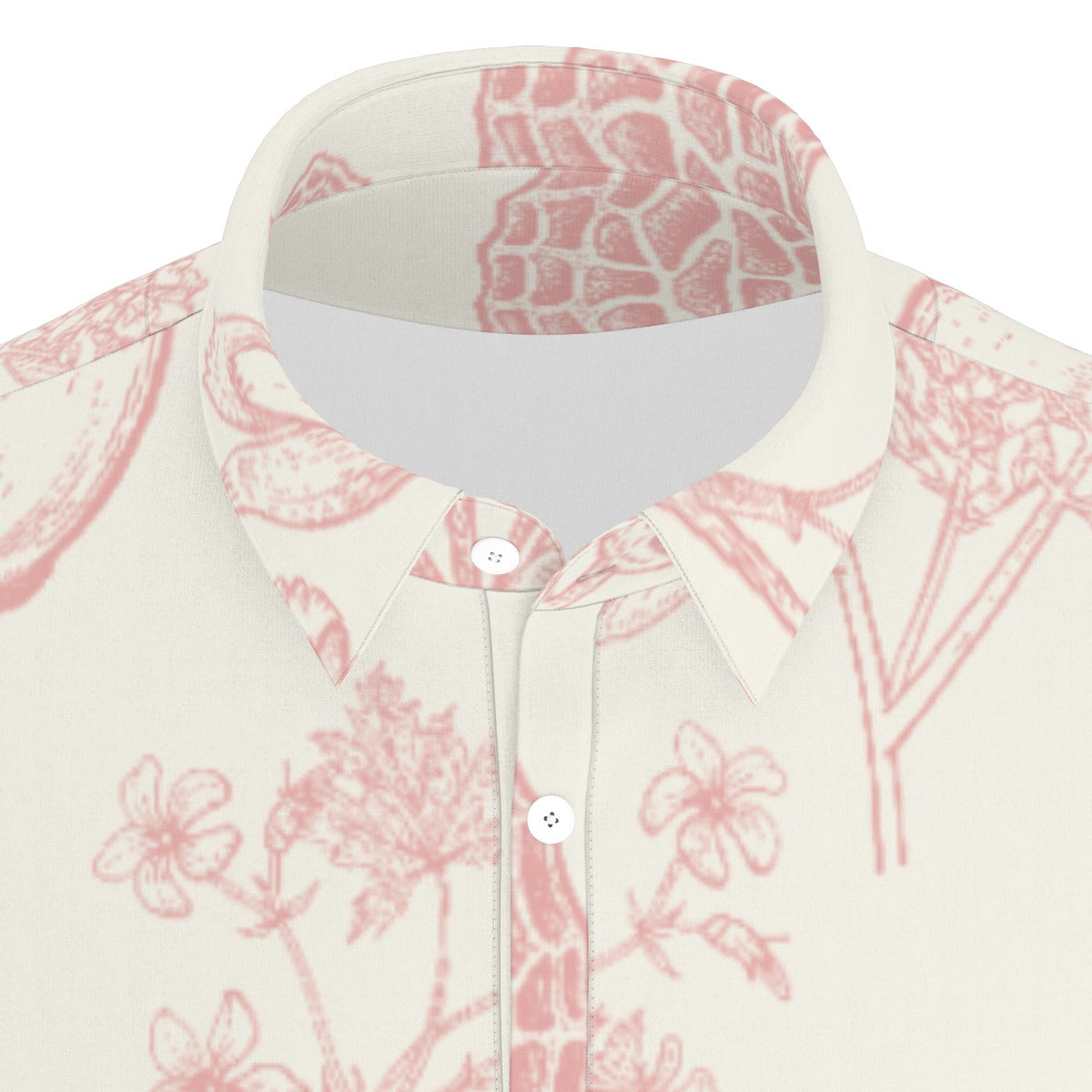 Flora & Fungi Stretch Polo Shirt